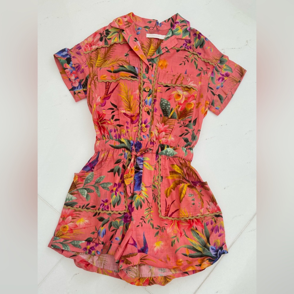 Girls Zimmermann Romper